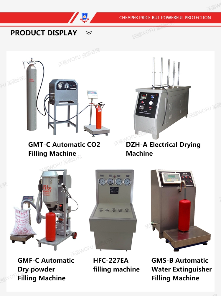 220V Automatic Fire Extinguisher Hydraulic Test Machine