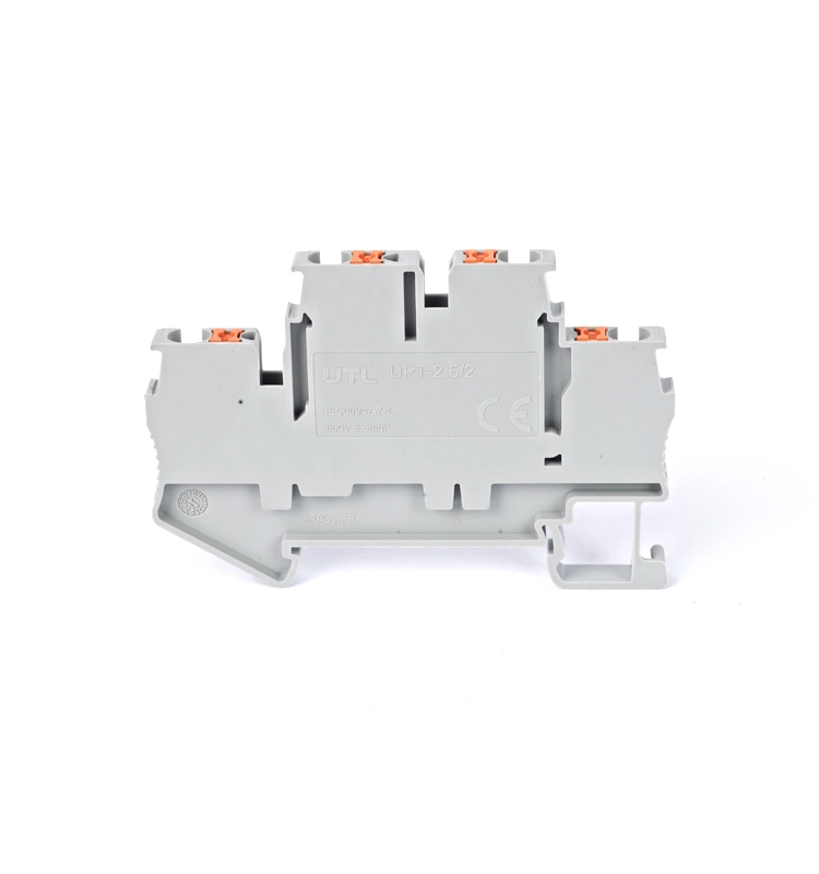 Utl Pttb 2.5 Spring Phoenix Connectors Double-Level Terminals Block